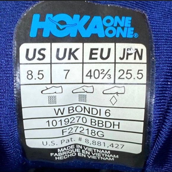 Hoka One One - Bondi 6 - Women's 8.5 - Picture 4 of 7